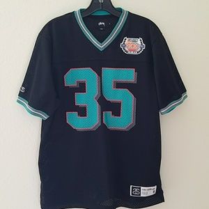 STUSSY MEN'S MESH JERSEY SHIRTS